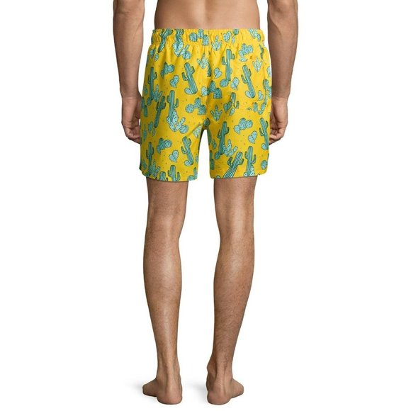NWT‎ George Swim Trunks Shorts 3X 48 50 Gold Cactus - Picture 1 of 3